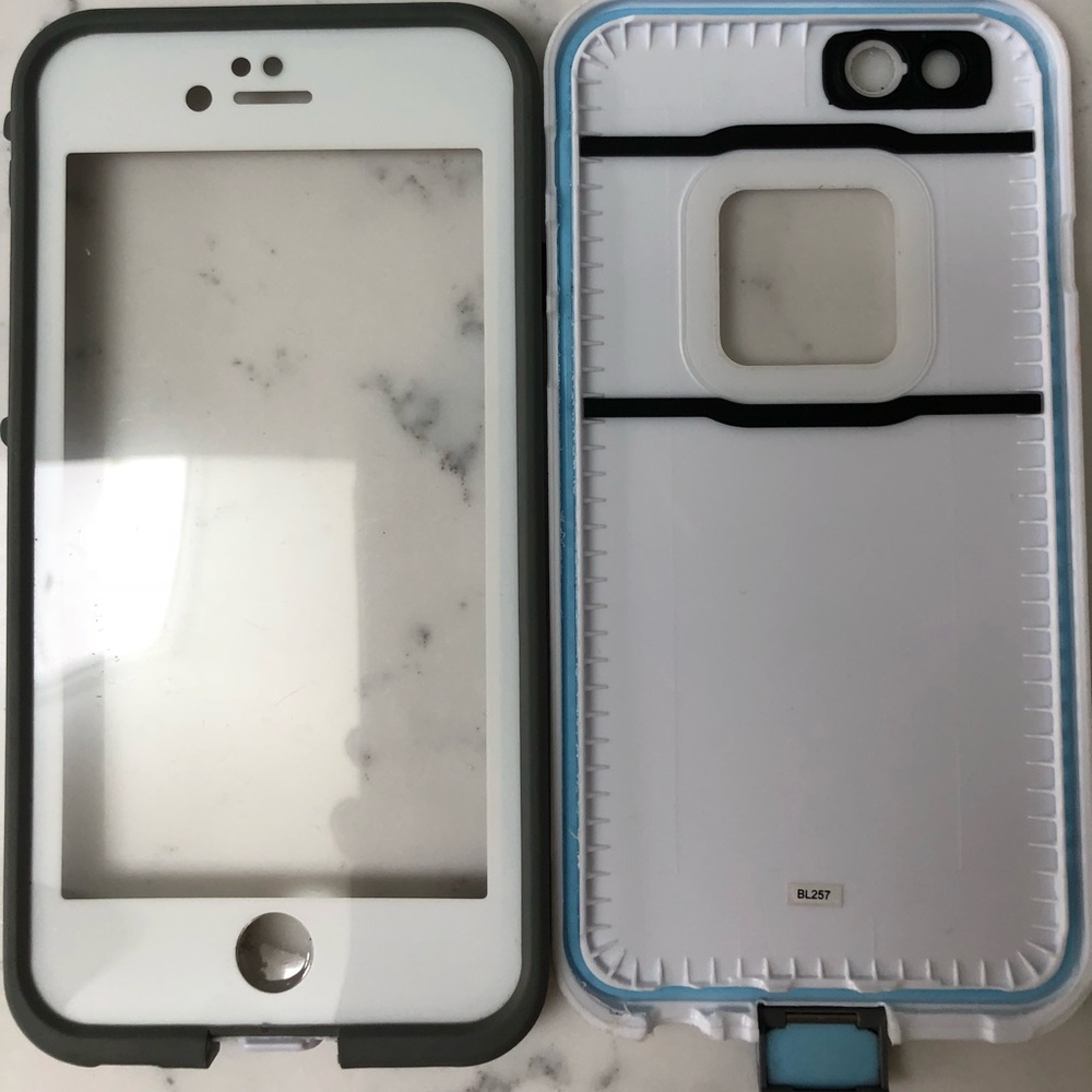 LIFEPROOF phone case waterproof dropproof white